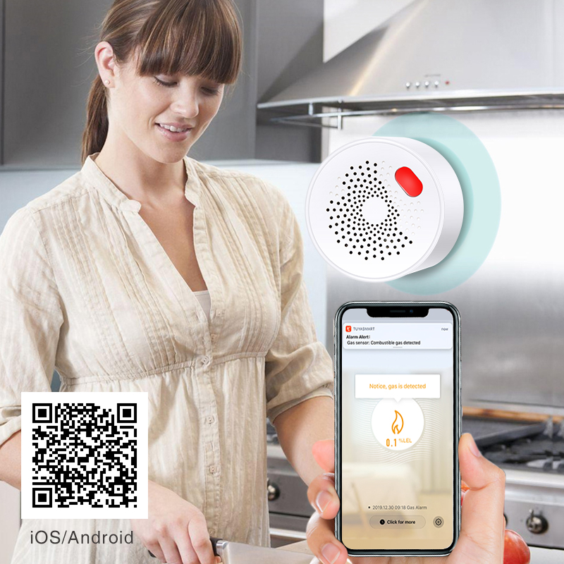 Датчик природного газа Tuya Sm – обзор и цена Home Security Device