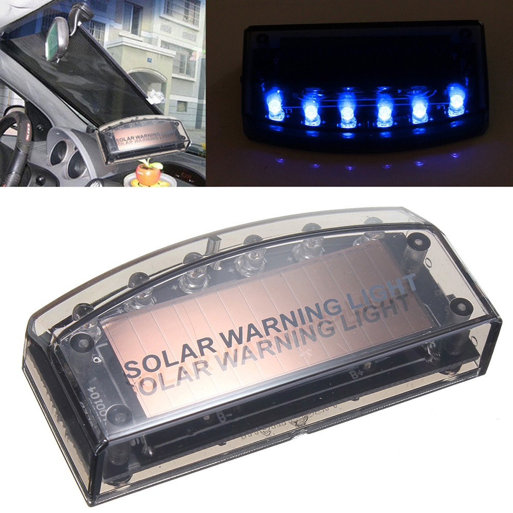 6-светодиодная сигнальная ламп – обзор и цена Solar Security Light