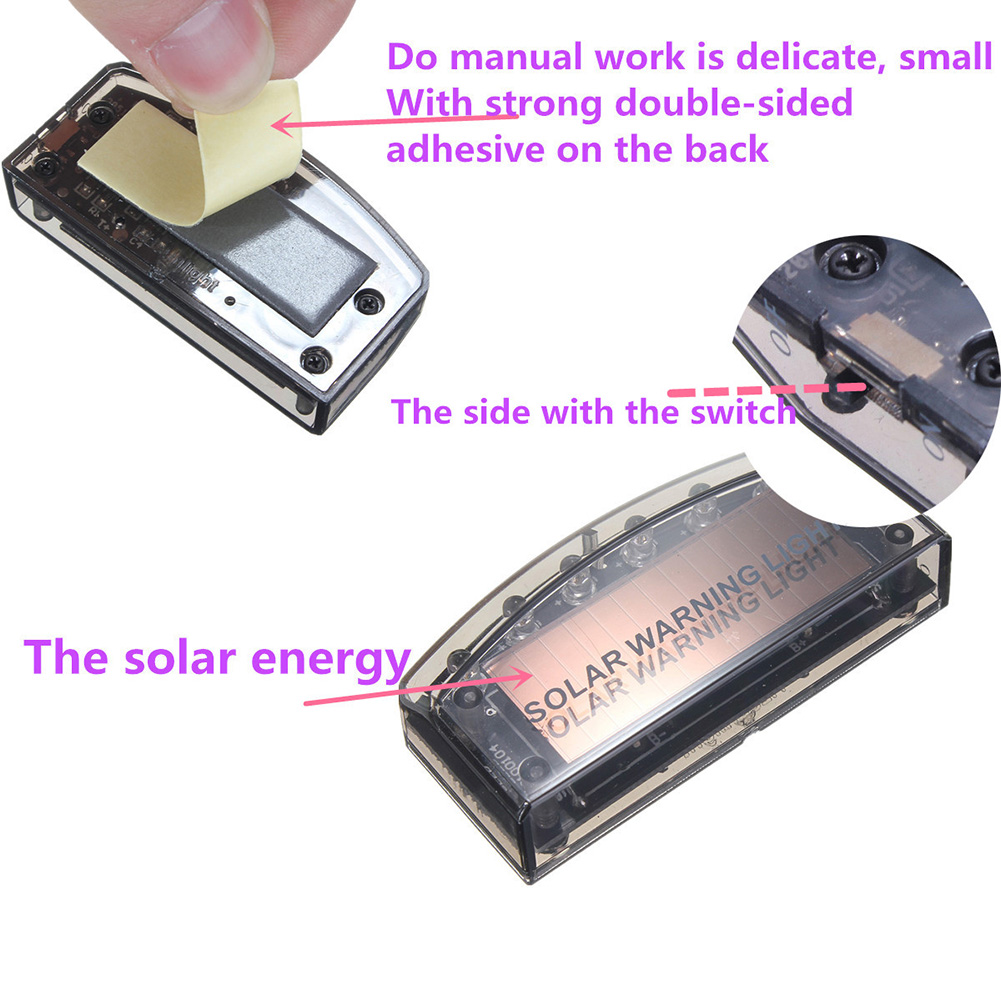 6-светодиодная сигнальная ламп – обзор и цена Solar Security Light