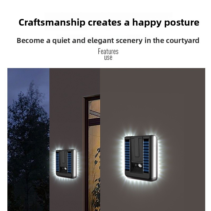 Новый умный уличный складной с – обзор и цена Solar Security Light